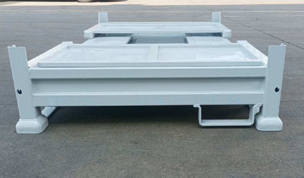 向空间要效益：折叠钢板箱的绿色物流革命